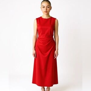 NWT Maggy London Red Sheath Cocktail Dress- evening gown